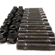 BimmerWorld Wheel Stud Kit, 5-Lug Black — 75mm M12x1.5