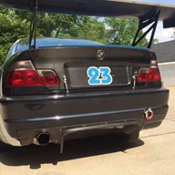 BimmerWorld Carbon Fiber Race Trunk Lid — E46 Coupe — Rear Wing